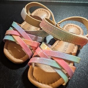 Primark Kids Glittery Multicolor Sandals
